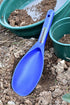 12.5 Inch Heavy Duty Plastic Body Prospector's Sand Scoop- Blue