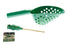 14-Inch Sand Scoop with Hole & Brass Probe For Gold Panning and Metal Detecting- 2 Color Options
