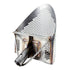 T-Rex 9.5" Wide Wet Stainless Steel Sand Scoop with 3/8” Holes