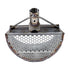T-Rex 9.5" Wide Wet Stainless Steel Sand Scoop with 3/8” Holes